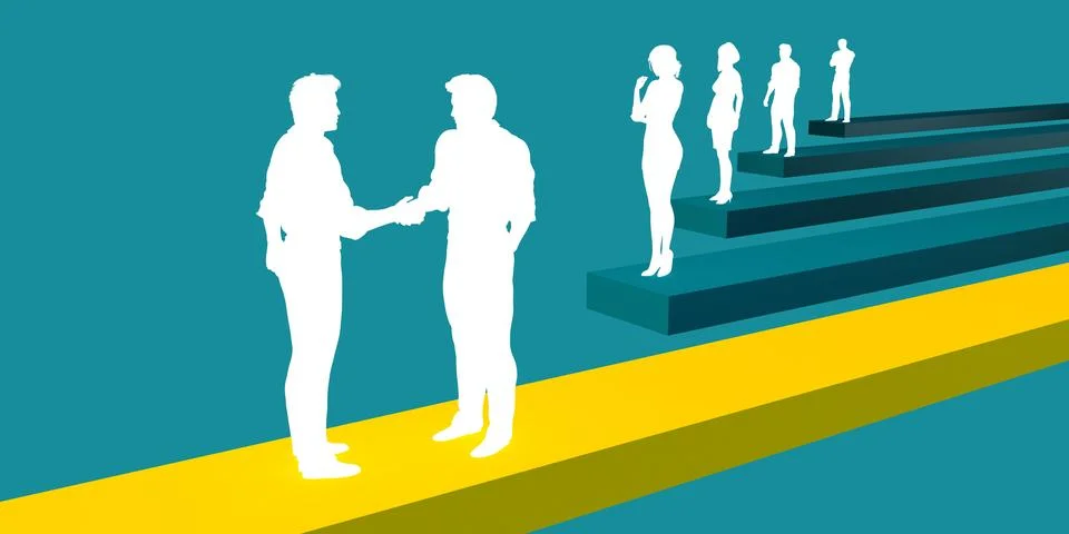 Management Planning Stock Illustration