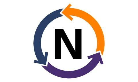 Management Process Letter N Stock-Illustration