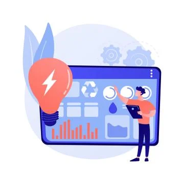 Management of resources abstract concept vector illustration. Stock Illustration