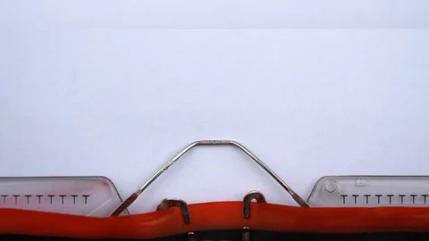 Management Summary - phrase printed on an old typewriter in red letters Video stock 126644678