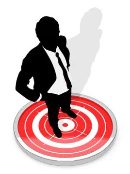 The management target Stock Illustration