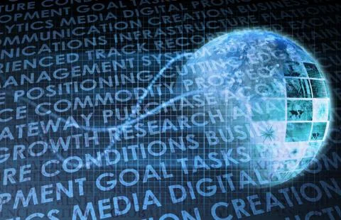 Management technology Stock Illustration