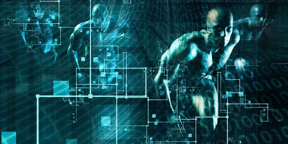 Management Technology Stock-Illustration