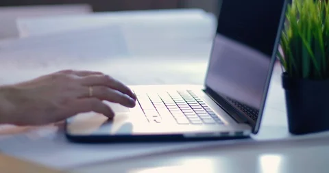 The manager advises the employee Stock Footage 87827431