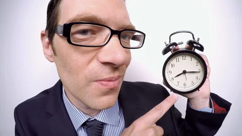 Manager Angry at Late Employee Stock-Footage 210507415