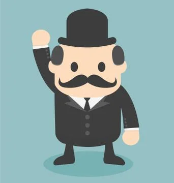 Manager boss Illustration Stock Illustration