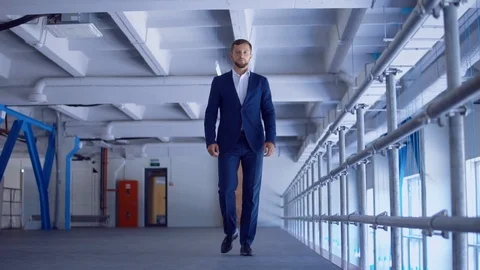 Manager goes storehouse Stock Footage 101482950