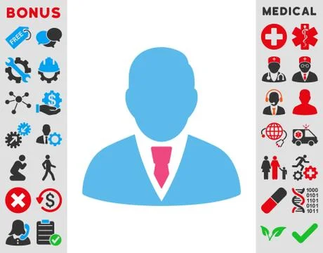 Manager Icon Illustrazione stock