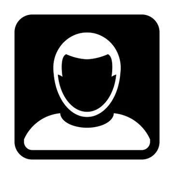 Manager icon vector male user person profile avatar symbol for business Stock Illustration