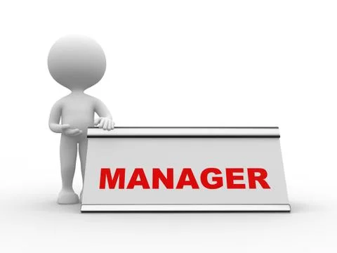 Manager Illustrazione stock