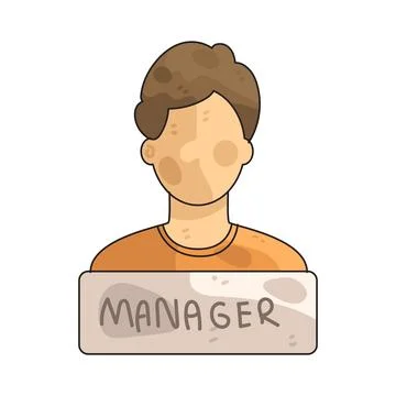 Manager illustration イラスト素材