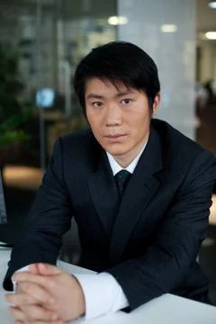 Manager interview Stock Photos