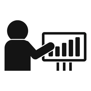 Manager lesson icon simple vector. Sustainable development Stock Illustration