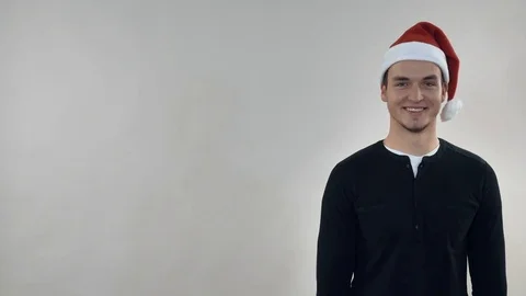 Manager presenting xmas promotions 스톡 동영상 81802400