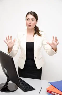 Manager speech Stock Photos