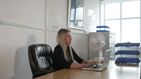 The Manager Stops The Employee To Discuss Work Stock Footage 112861153