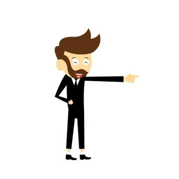 Manager vector cartoon Stock-Illustration