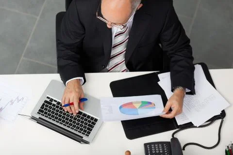 Manager at work Stock Photos