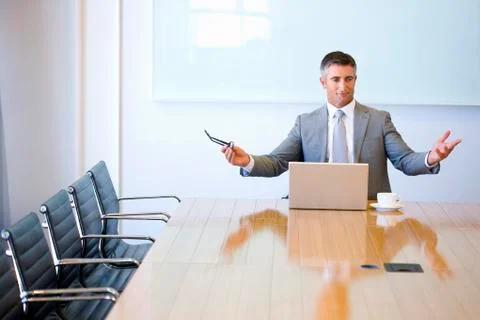 Manager's attitudes Stock Photos