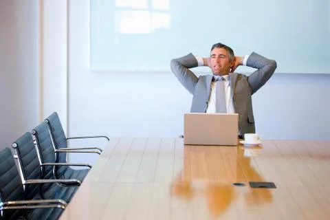 Manager's attitudes Stock Photos