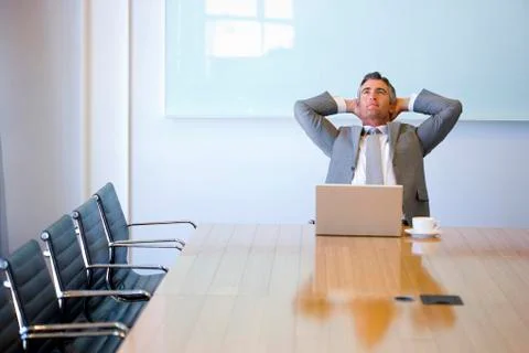 Manager's attitudes Stock Photos