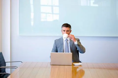 Manager's loneliness Stock Photos