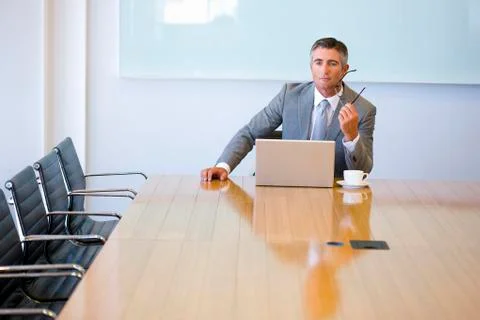 Manager's loneliness Stock Photos