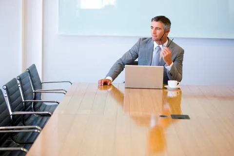 Manager's loneliness Stock Photos