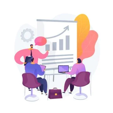 Managers workshop vector concept metaphor Stock Illustration