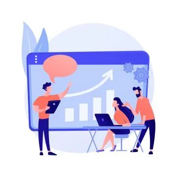 Managers workshop vector concept metaphor Stock Illustration