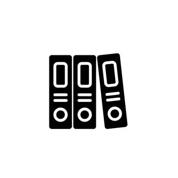 Managing Archive History with a Stackfolder System Stock Illustration