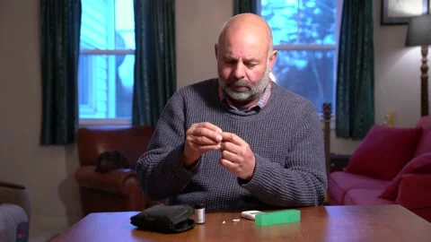 Managing diabetes Stock Footage 167032364