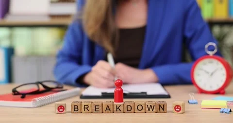 Managing stress with effective planning and time management strategies in a cozy Stock Footage 320533908