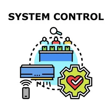 Managing system control and optimizing operational efficiency イラスト素材