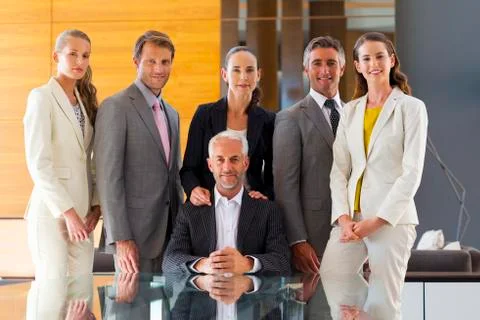 Managing team Stock Photos