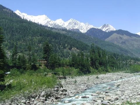 Manali landscape Stock Photos