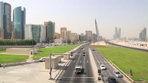 Manama Capital of Bahrain Stock Footage 247277719
