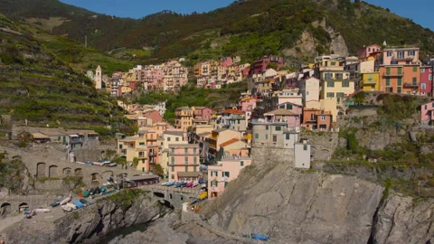 Manarola Cinque Terre 스톡 동영상 154708375