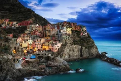 Manarola Stock Photos