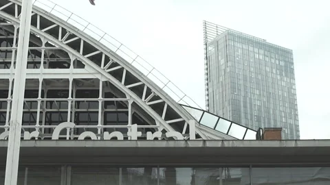 Manchester Central Stock Footage 260334604