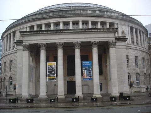 Manchester Central Library Stock Photos