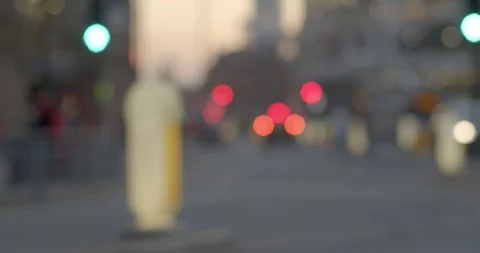 Manchester city centre . Spring winter Stock Footage 103705959