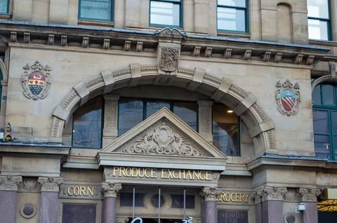 Manchester Corn Exchange Stock Photos
