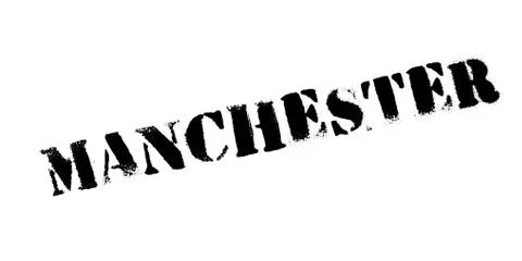 Manchester rubber stamp Stock Illustration
