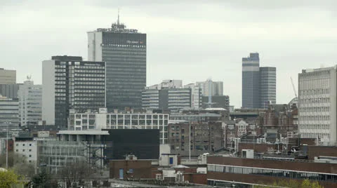 Manchester Skyline 1 库存影片 22774100