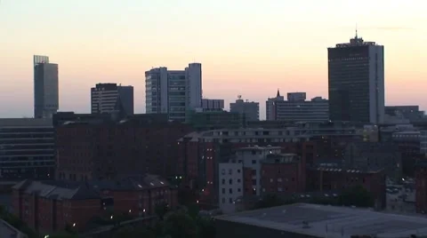 Manchester Sunset Видео 1063529
