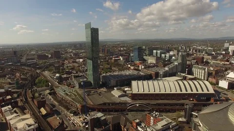 Manchester UK  Stock Footage 74893219