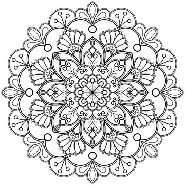 Mandala 006 Stock Illustration