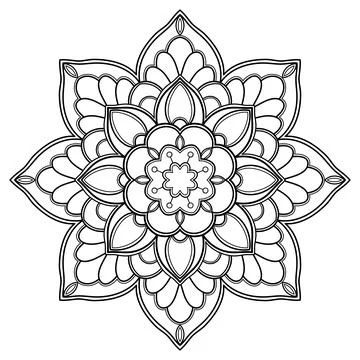 Mandala 008 Stock Illustration