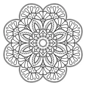 Mandala 011 Stock Illustration